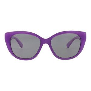 Gucci Womens Cat Eye Violet Violet Grey Fashion Designer Eyewear